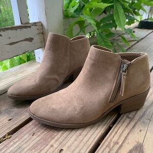 Beige Ankle Booties BRAND NEW